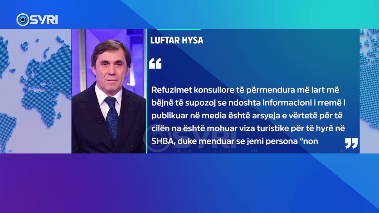 E futi në listën e zezë, SyriTv zbardh letrën e Luftar Hysës për ambasadorin e SHBA në Meksikë
