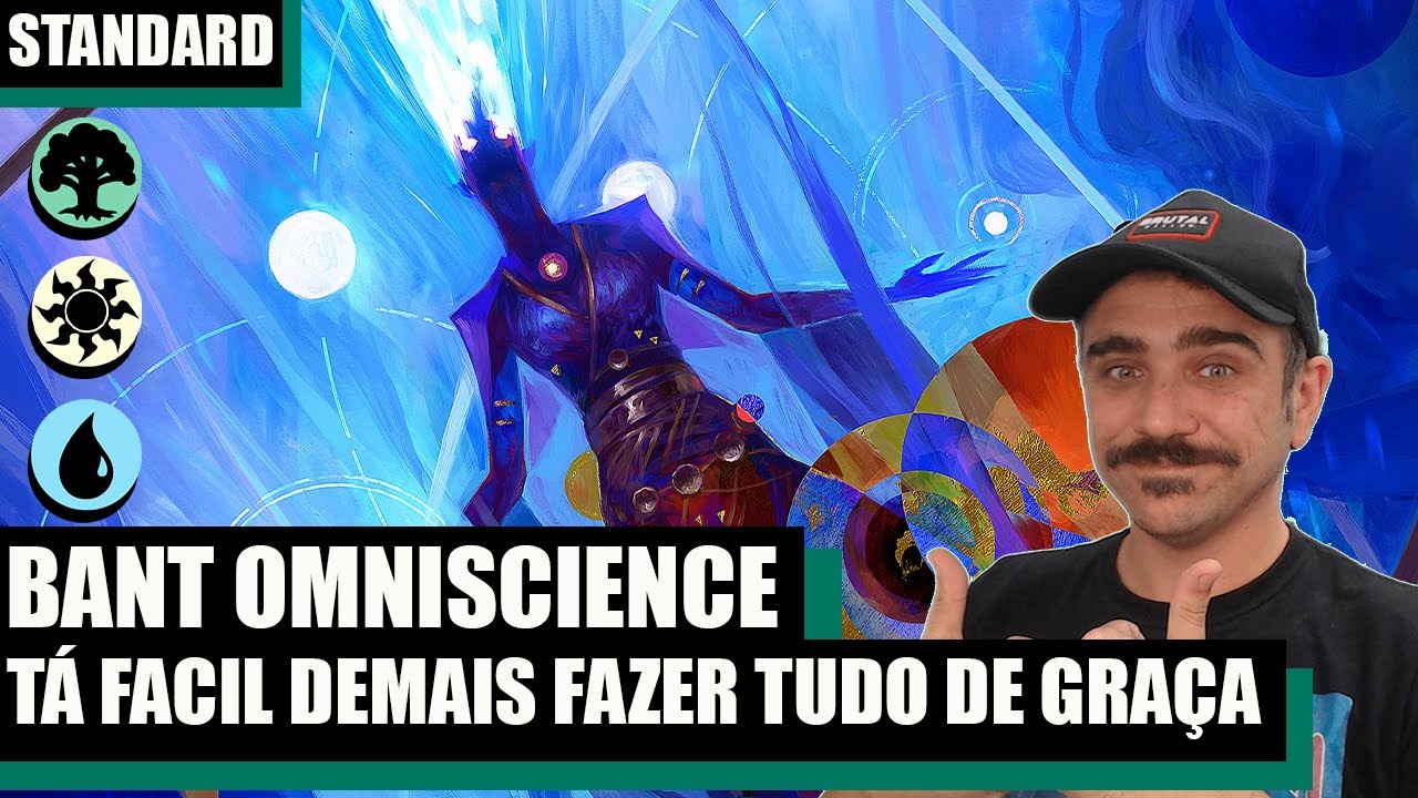 ONISCIÊNCIA NO TURNO 4 É SEMPRE DESLEAL  - Bant Omniscience  - MTG STANDARD EOE