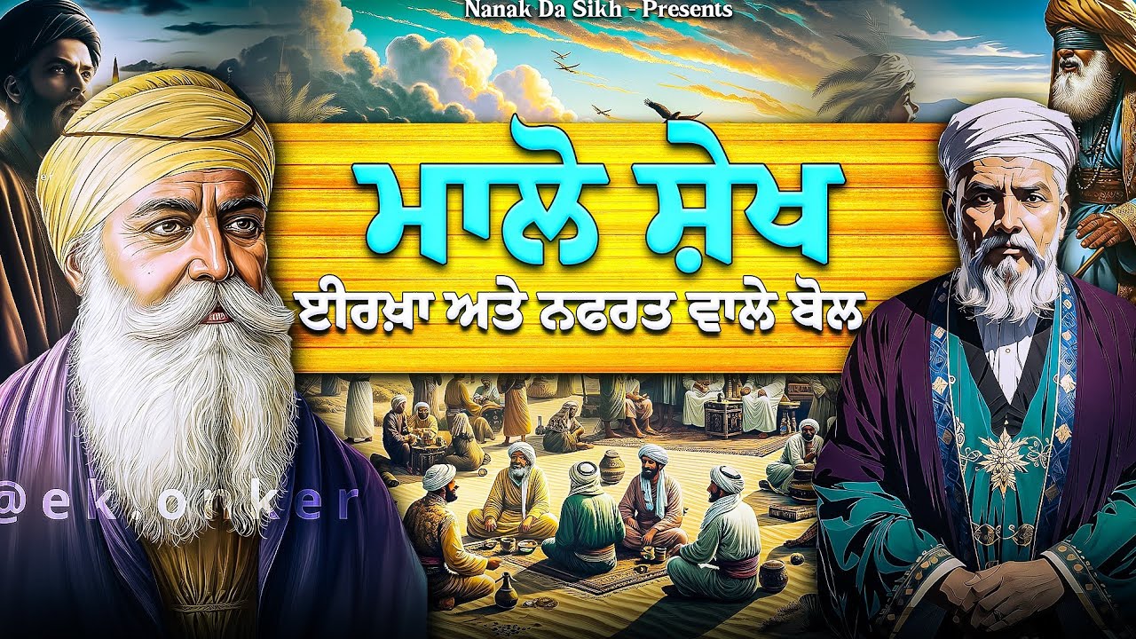 ਗੁਰੂ ਨਾਨਕ ਦੇਵ ਜੀ ਨੂੰ ਮਾਲੋ ਸ਼ੇਖ ਦੇ ਈਰਖਾ ਤੇ ਨਫ਼ਰਤ ਵਾਲੇ ਬੋਲ ਇੱਕ ਵਾਰ ਜਰੂਰ ਸੁਣੋ