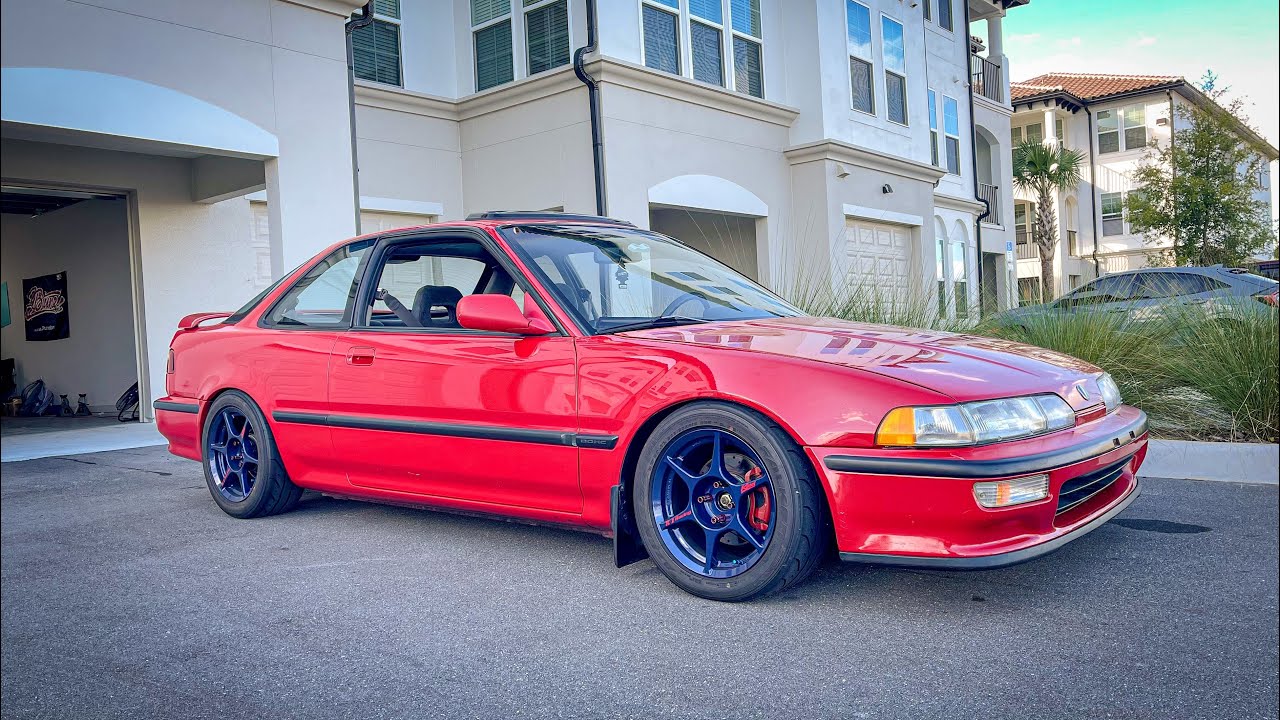 TEST FITTING 3 SETS OF WHEELS  [  SOLVING ISSUES ON THE DA INTEGRA