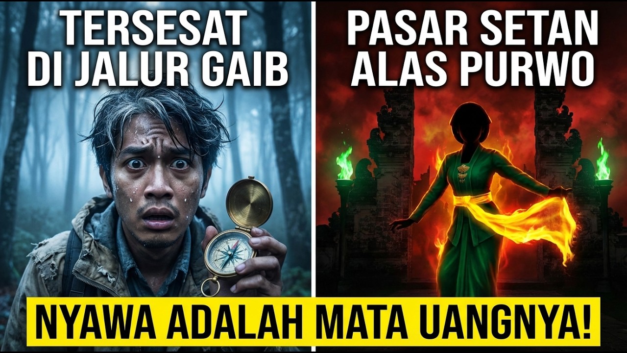 ALAS PURWO: Misteri Pasar Setan & Penari Tanpa Wajah yang Menjerat Jiwa (Kisah Nyata Malam Suro)
