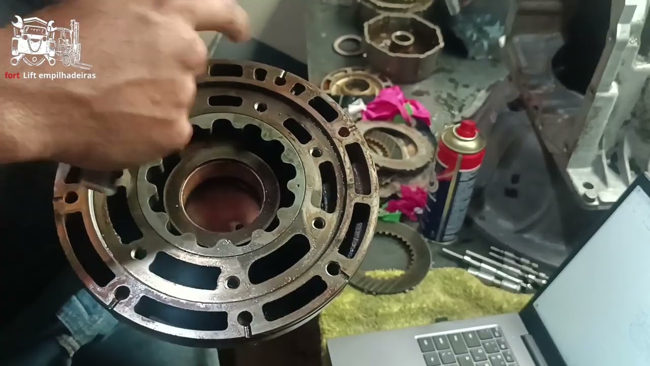 Dicas muito importantes na hora da montagem da transmissão da empilhadeira Toyota