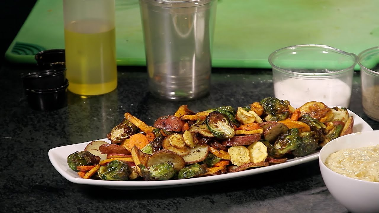 Reid's Thanksgiving Meal - Part 3 - Roasted Vegetables