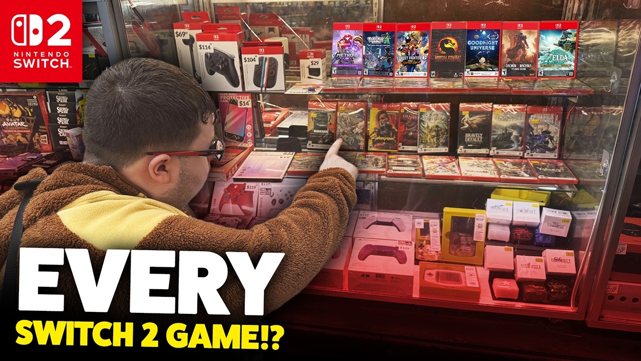 У них были ВСЕ игры для Nintendo Switch 2?!