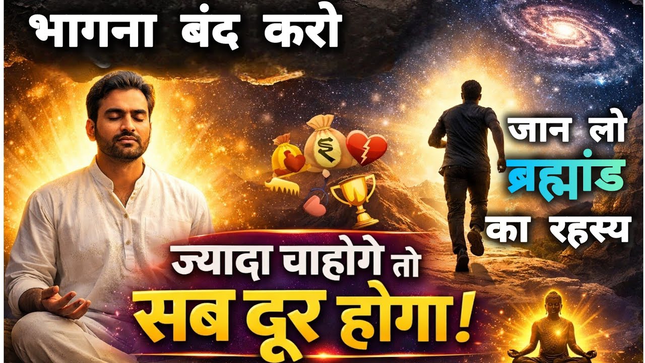 भागना बंद करो… सब तुम्हारी ओर आने लगेगा | Spiritual Secret Nobody Tells You 