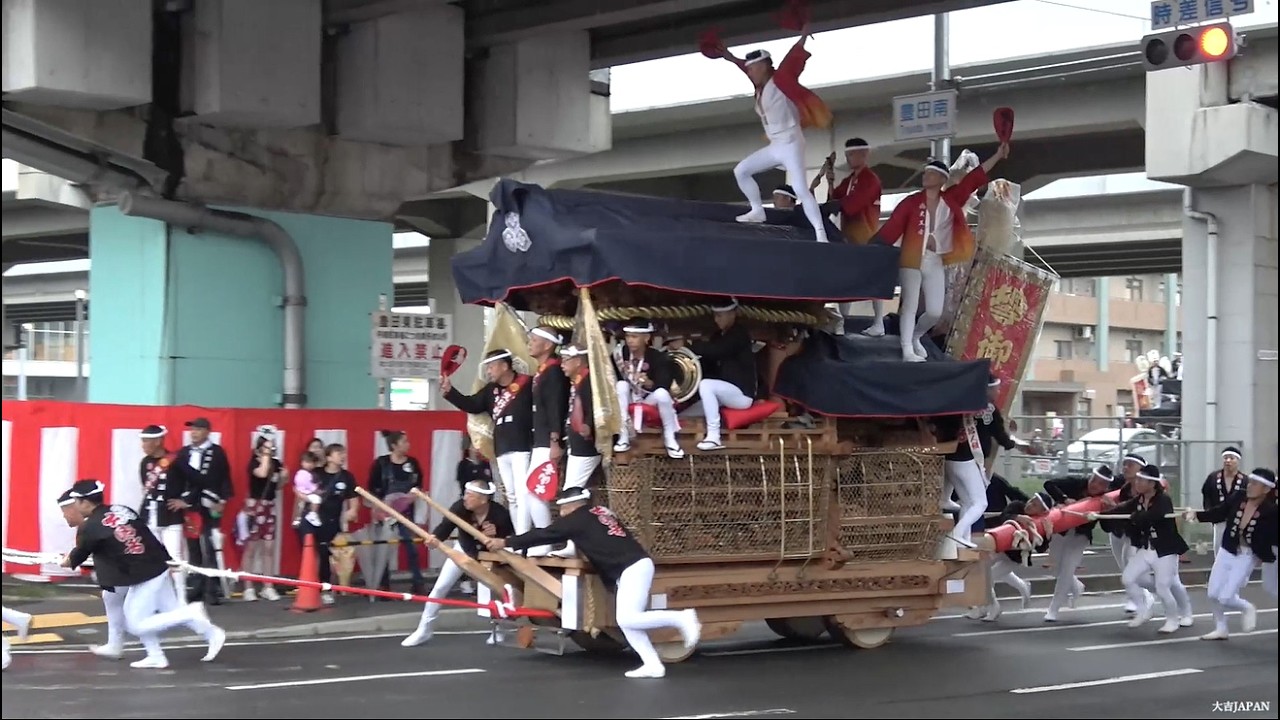 令和7年 上神谷だんじり祭 曳き出し Danjiri Matsuri2025/10/04