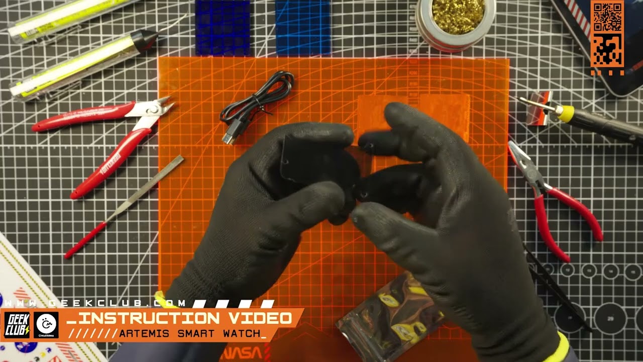 How to Build | ARTEMIS SMART WATCH | Space O | DIY Kit inspired by NASA   Geek Club & Circuit Mess