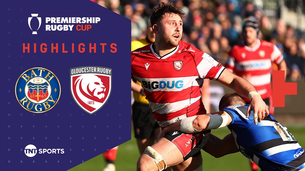 THRILLING ENCOUNTER! 🍿 | Bath vs Gloucester | Premiership Rugby Cup Highlights