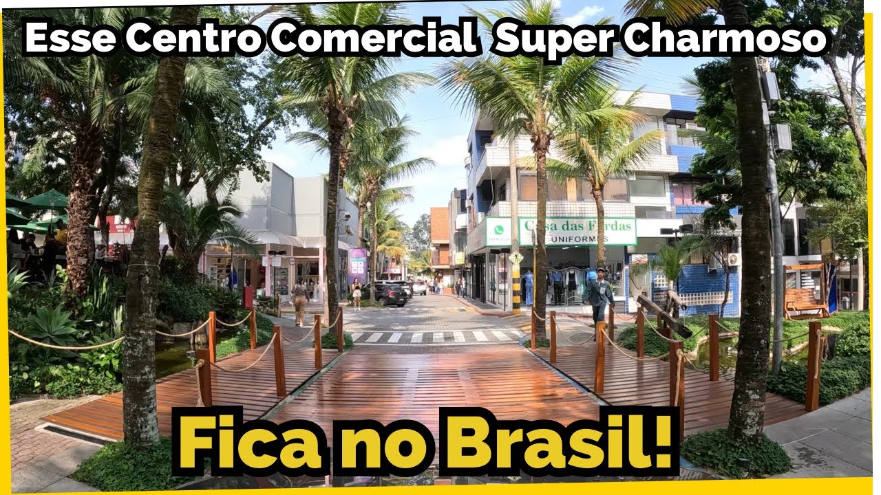 O Centro comercial Mais Charmoso que já Visitei!!