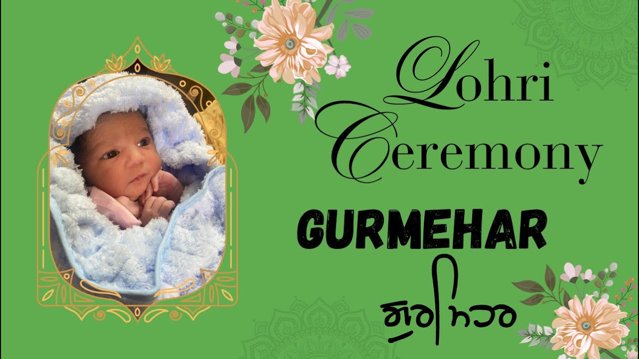 🔴Live Lohri Ceremony of Gurmehar ( ਗੁਰਮਿਹਰ )  ||  Pattar Film Production 9815002433  ||