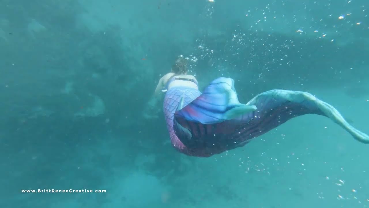Mermaid Britt with Britt Renee Creative