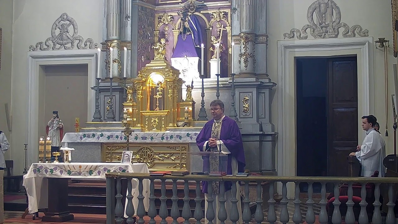 18.03.2026  Środa   Msza św. o 18.00 w Sanktuarium  Jezusa Frasobliwego w Rosi