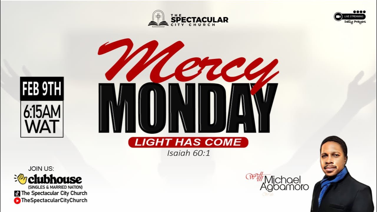 Daily Prayers: Starting Our Day with Jesus- Mercy Monday