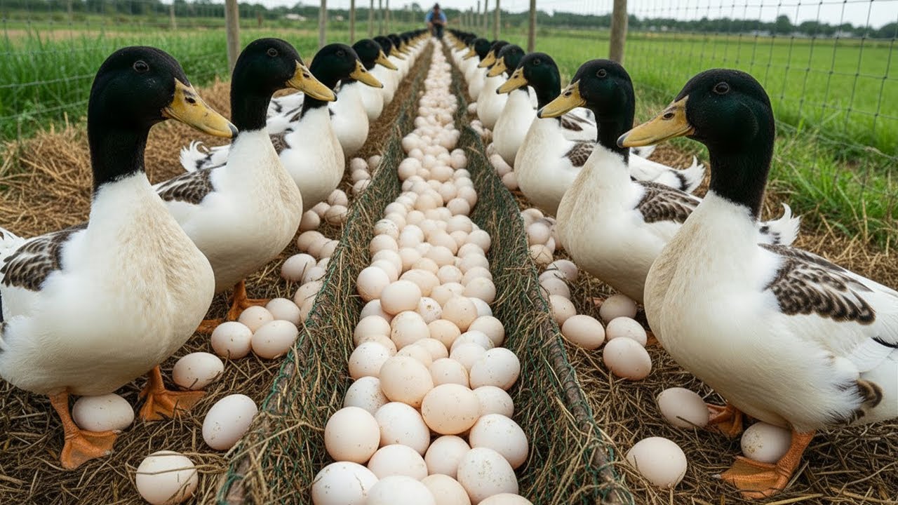 How to raise organic free-range ducks for eggs and meat at home - Mastering duck farming