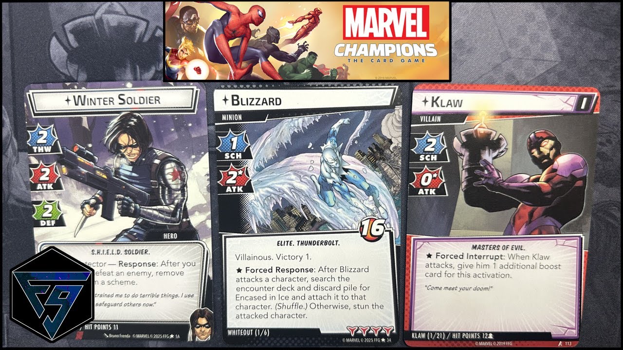 Marvel Champions | Winter Soldier VS Klaw