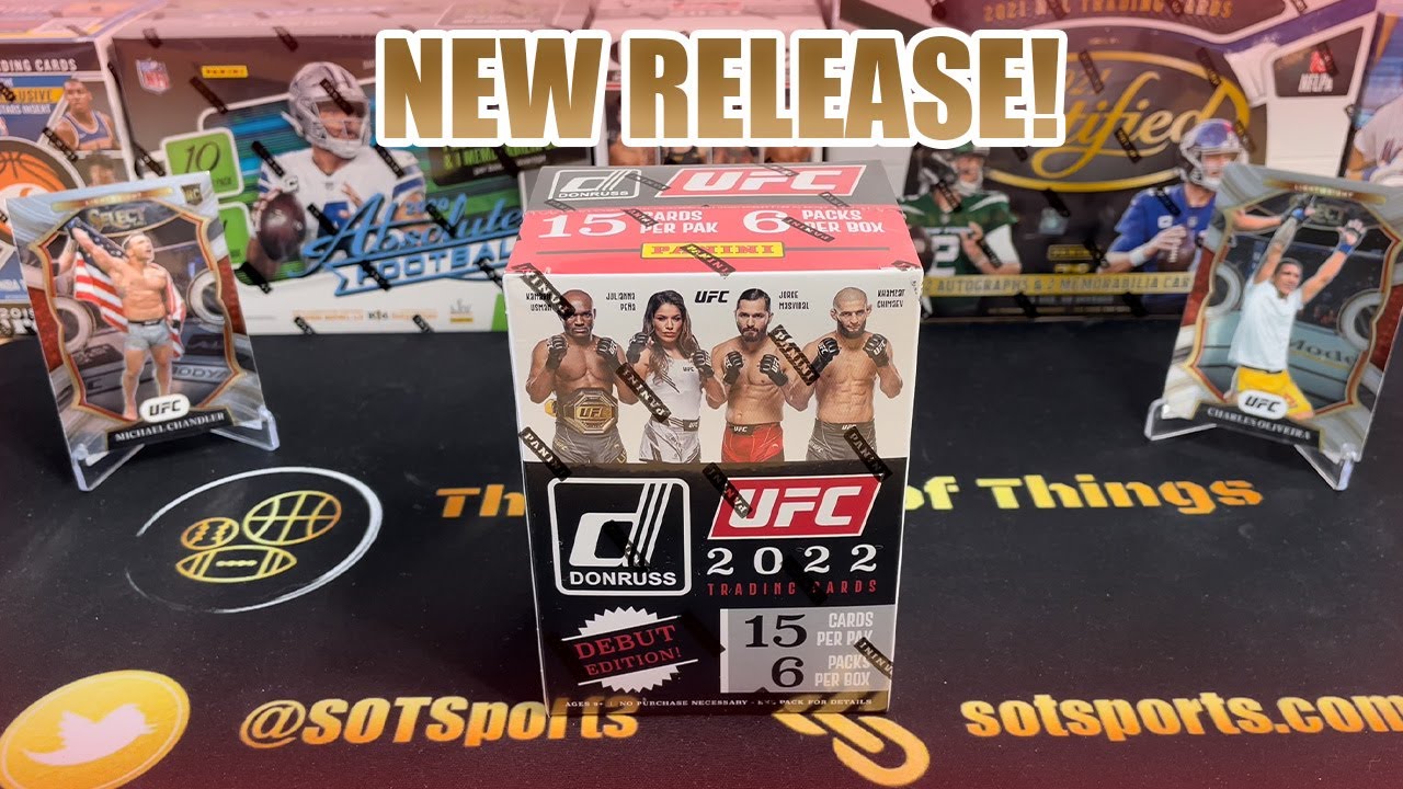 DEBUT EDITION! - 2022 Donruss UFC Blaster Box Opening