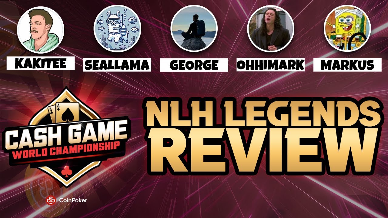 Famous NLH men walk you through some sick hands - Week 1 #CGWC Highlights
