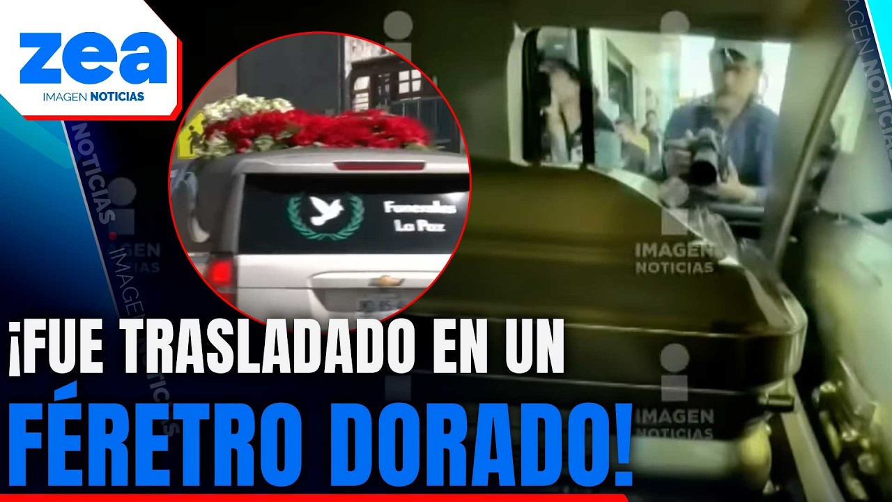 En un ataúd dorado y con música de banda fue sepultado “El Mencho” en Jalisco | Francisco Zea