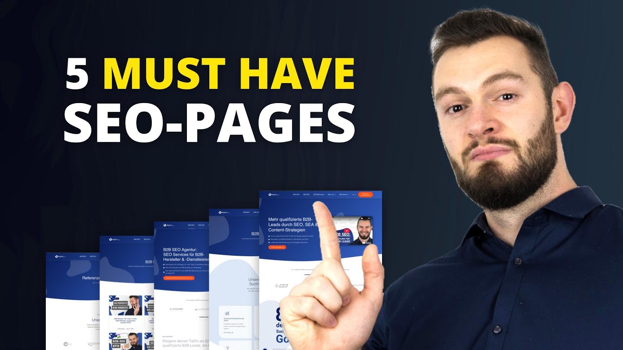 SEO for B2B Websites: No Leads & Visitors? These 5 Pages Are Missing!