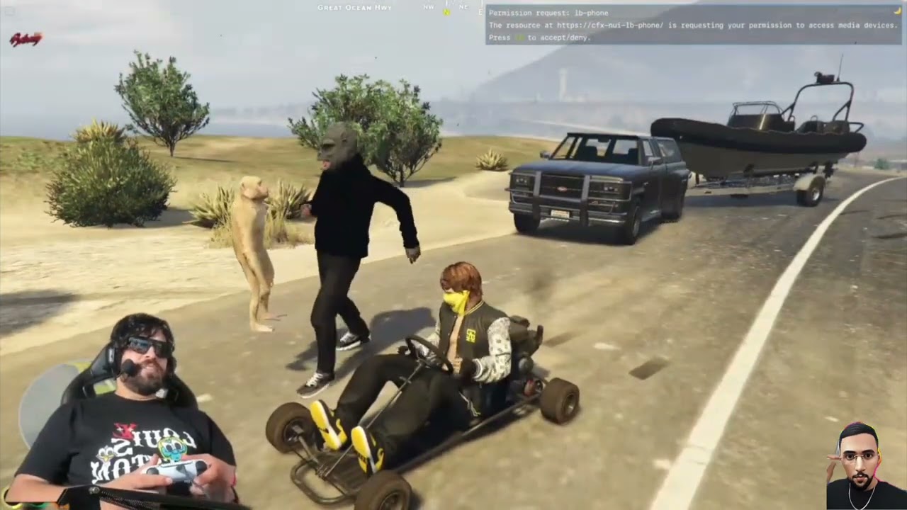 الياس المالكي مطلعها على البوليس في gta rp شفر بنك مع القرد الهربة 😂