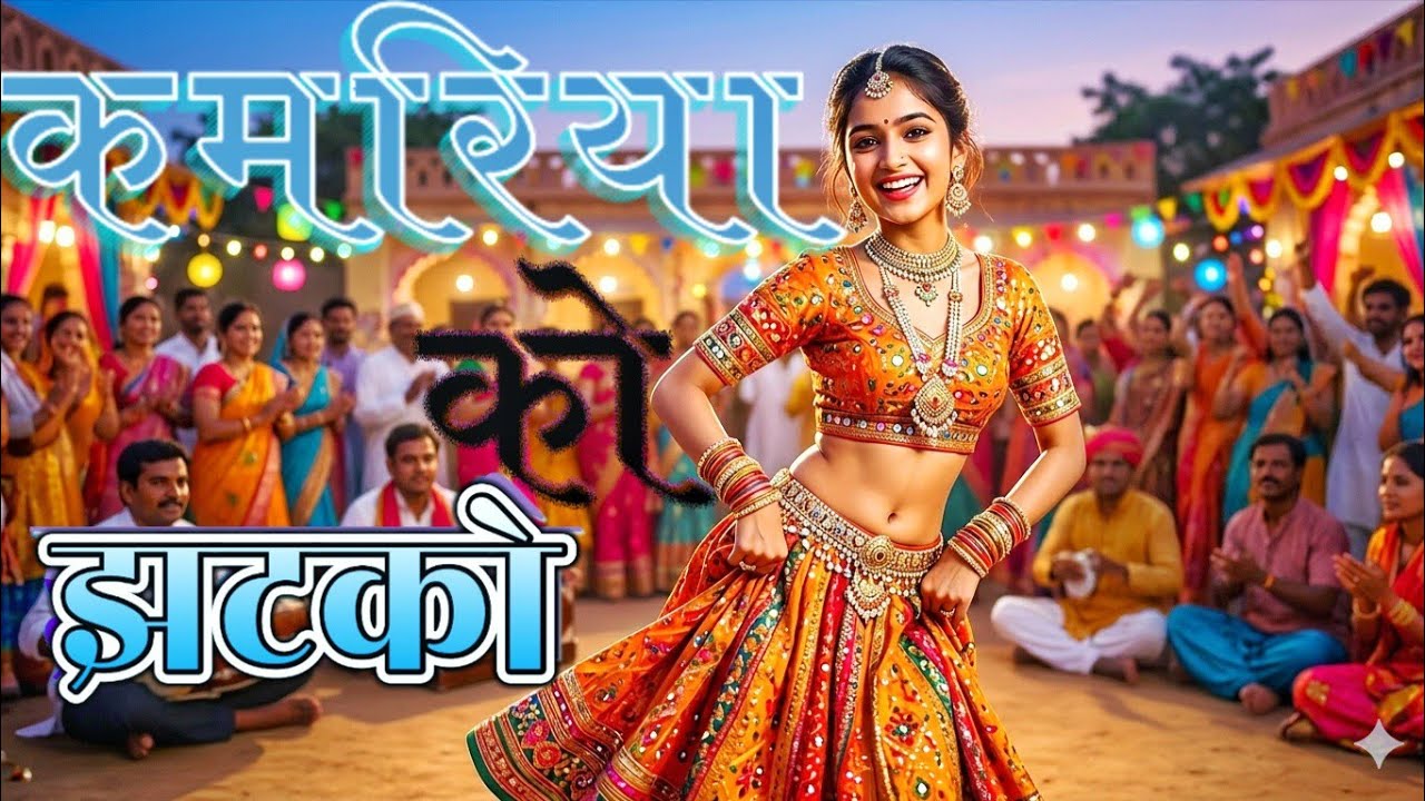 कमरिया को झटको (Official Video) New Rajasthani Song || Trending DJ remix || मारवाड़ी न्यू सॉन्ग