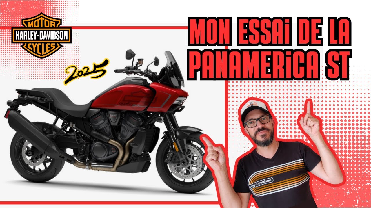 Mon essai de la Panamerica ST Harley Davidson 2025
