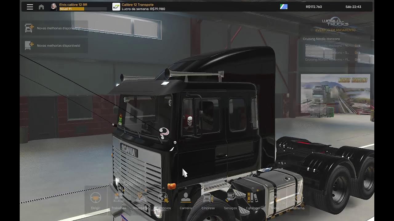 Elvis Calibre 12 ETS2 Mapa BR Brasil