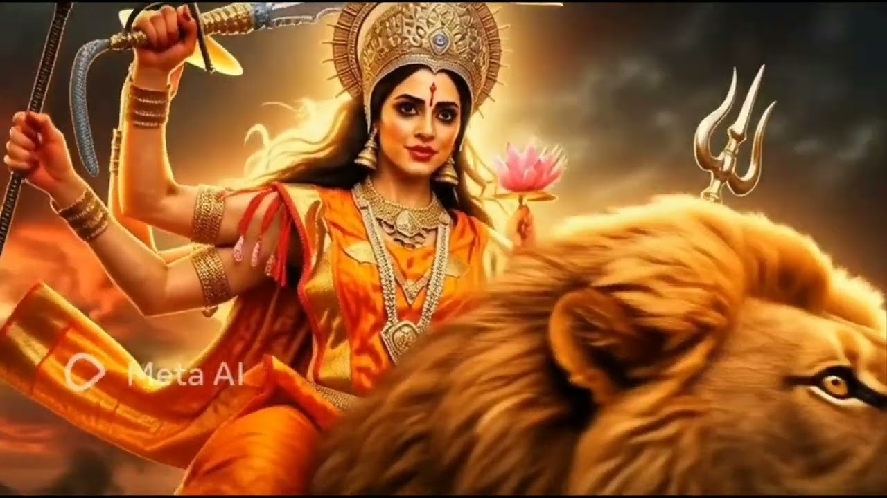 “Jai Mata Di 🙏 The Divine Mother protects the universe.”