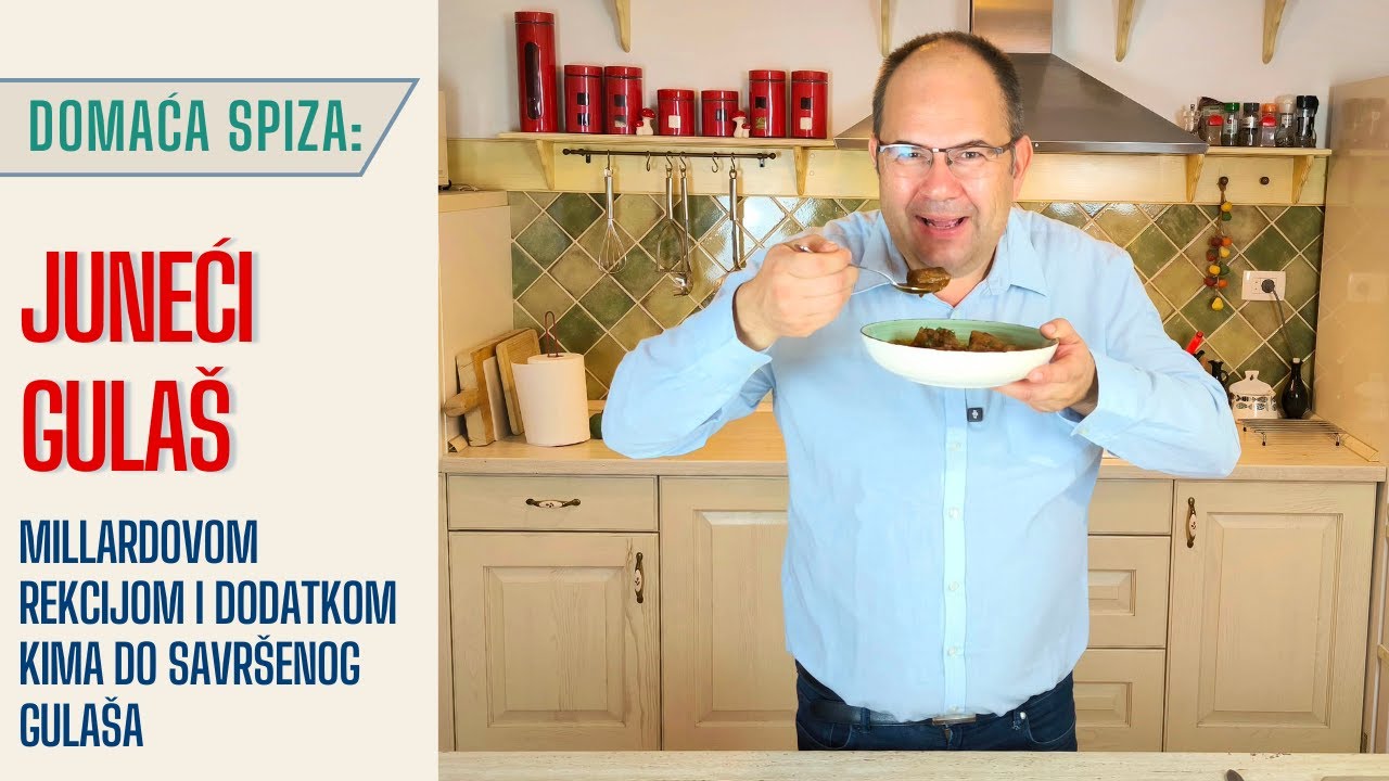 Savršeni GULAŠ -  najbolji recept. Nevjerojatno mekano meso i preukusan umak.