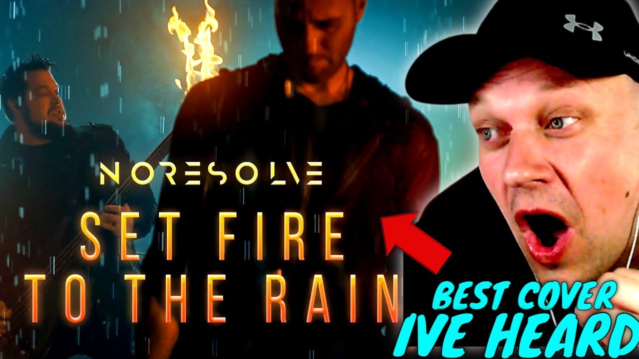 BEST DAMN ADELE COVER? NO RESOLVE | Set Fire To The Rain ( ADELE Rock Cover ) [ Reaction ]