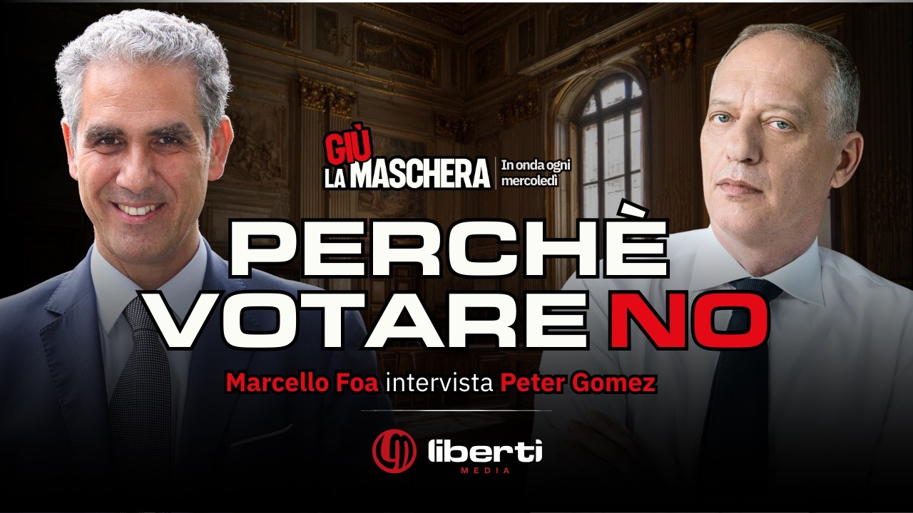 PERCHE’ VOTARE NO AL REFERENDUM – MARCELLO FOA INTERVISTA GOMEZ