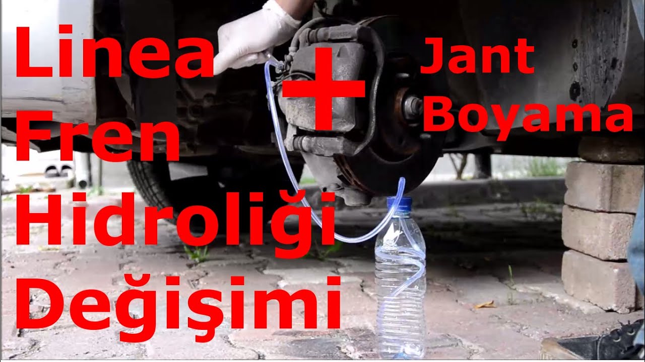 Fiat Linea Fren Hidroliği Değişimi ve Çelik Jant Boyama