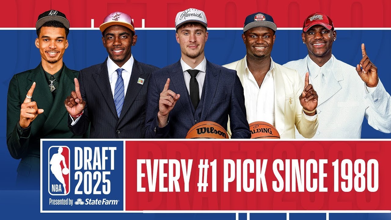 Every #1 Draft pick since 1980 | Flagg, Wembanyama, Ant-Man, D-Rose, Kyrie, LeBron, and MORE!