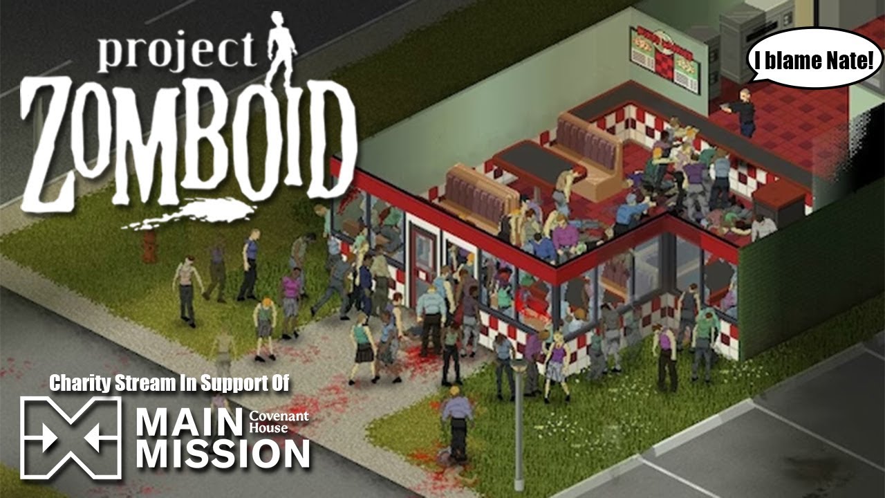 When the World Ends and You're All Alone - Project Zomboid - Charity Stream