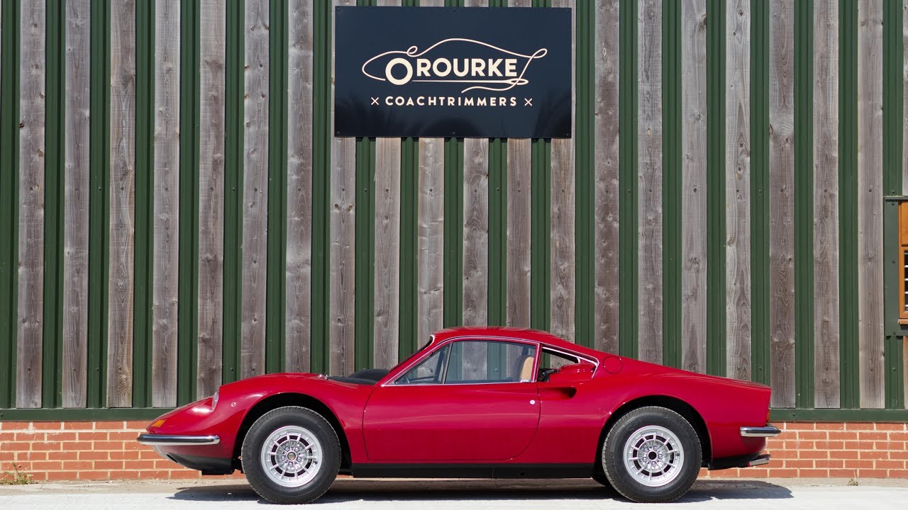 Ferrari Dino 246 Interior restoration and details