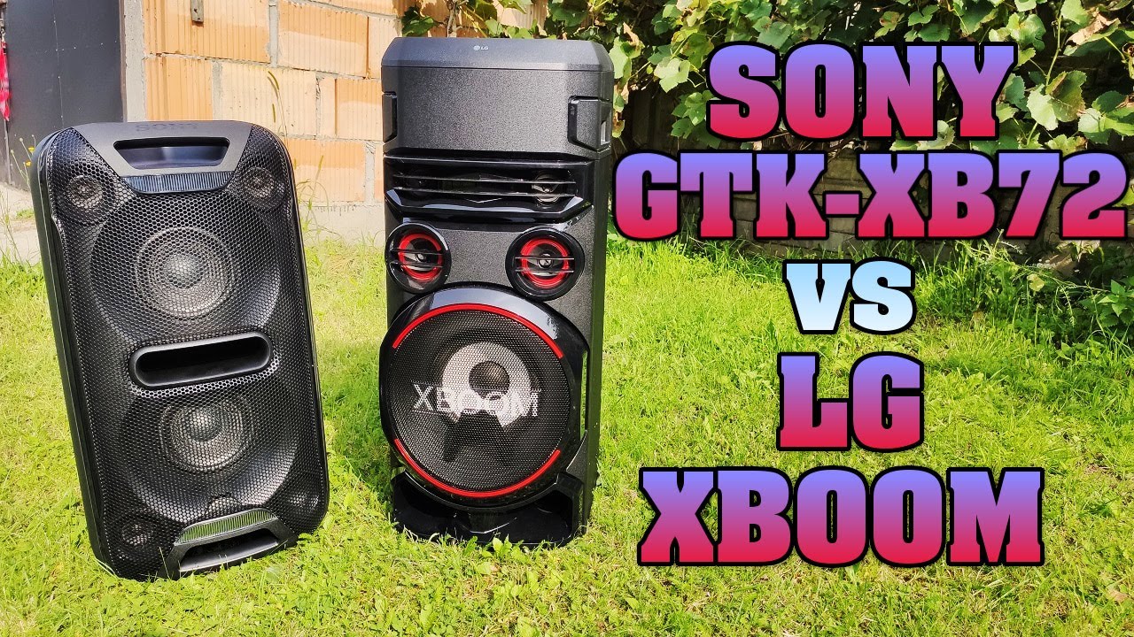 Blind Test (pojedynek wagi ciężkiej!) - Sony GTK-XB72 vs LG XBOOM
