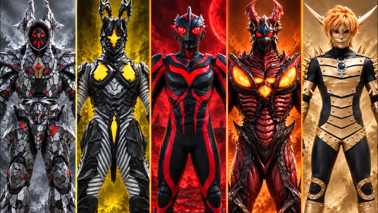 Ultraman Games All Final Boss Fights