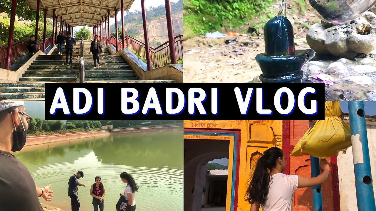 ADI BADRI VLOG | RARE SARASWATI RIVER IN INDIA 🤩🤩