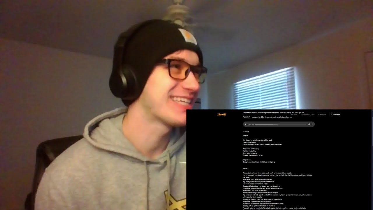 POET reacts to J. COLE - cLOUDs