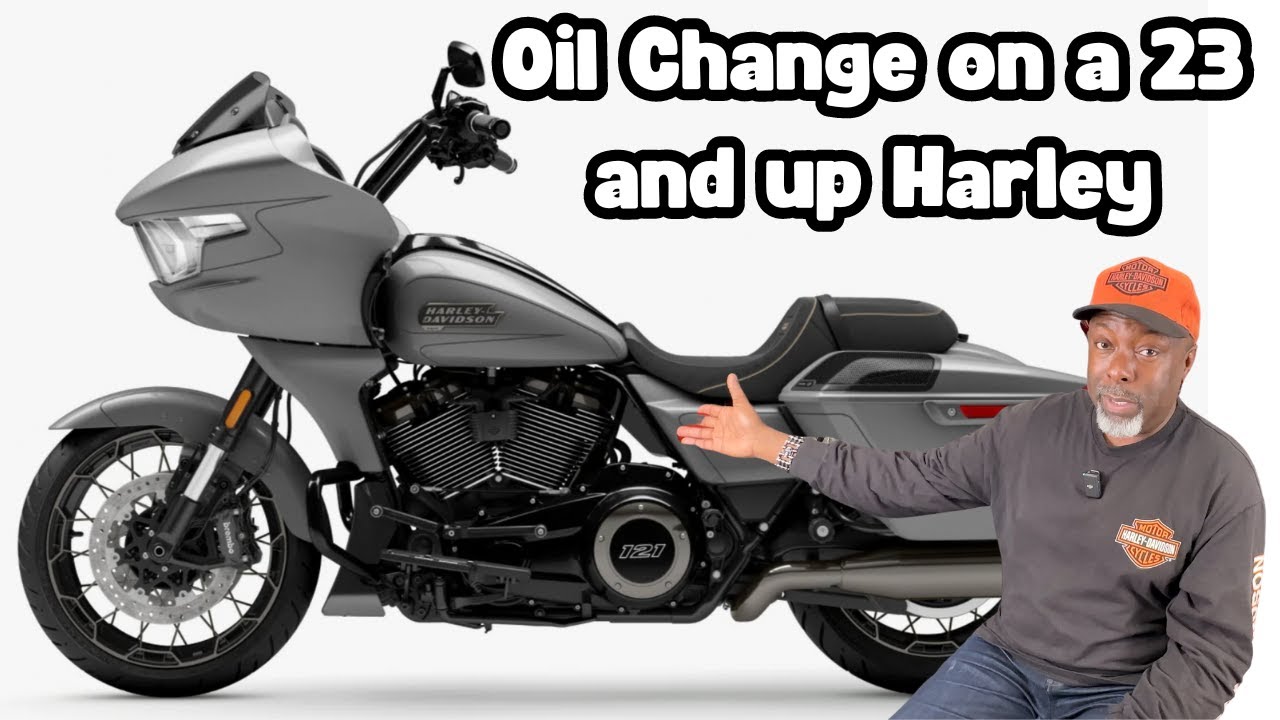Простая замена масла через 3 отверстия на Harley Davidson 2023 года выпуска и новее
