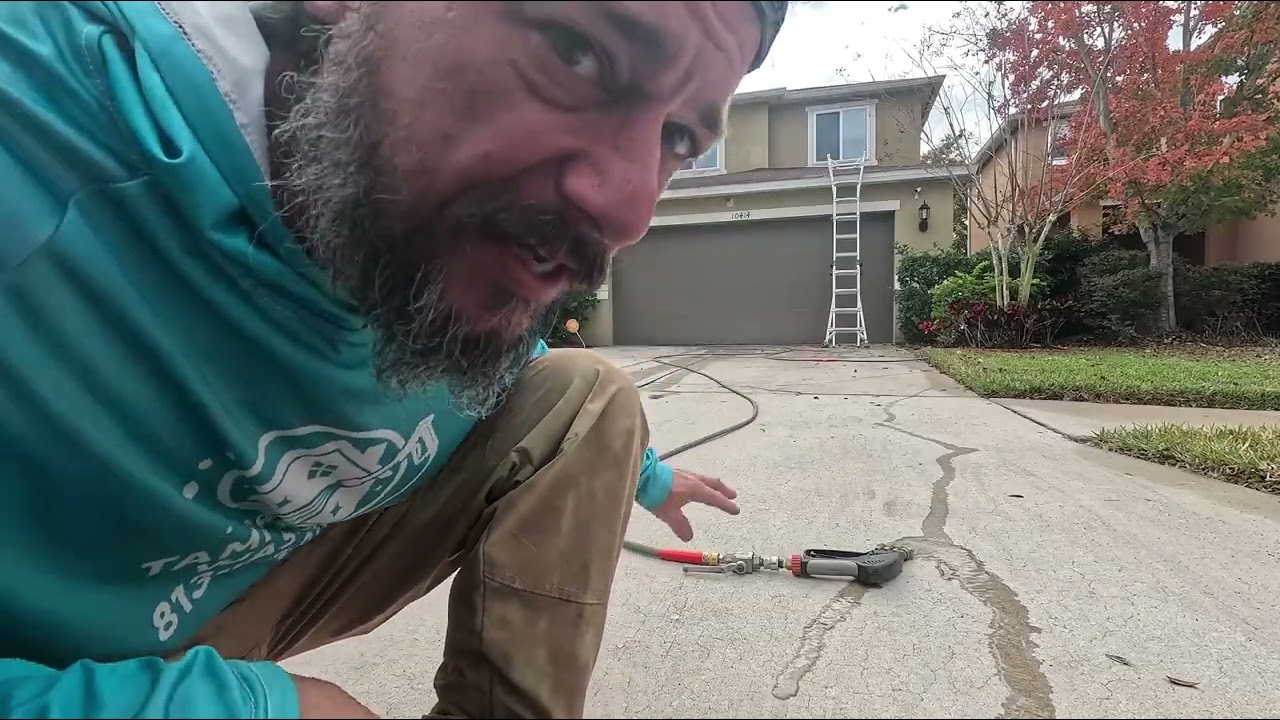 Just Another Driveway Pressure Washing!