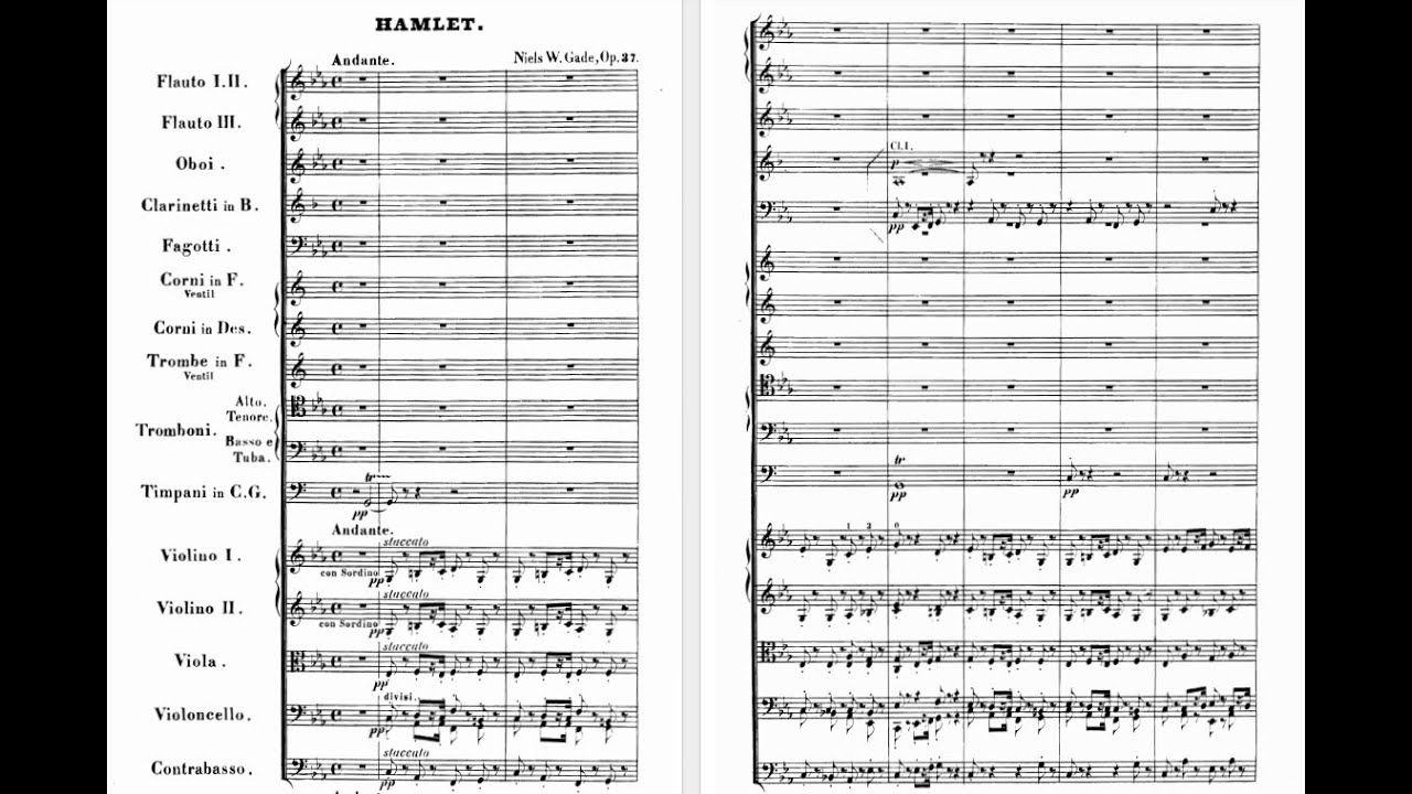 Niels Gade - 'Hamlet' Overture, Op.37