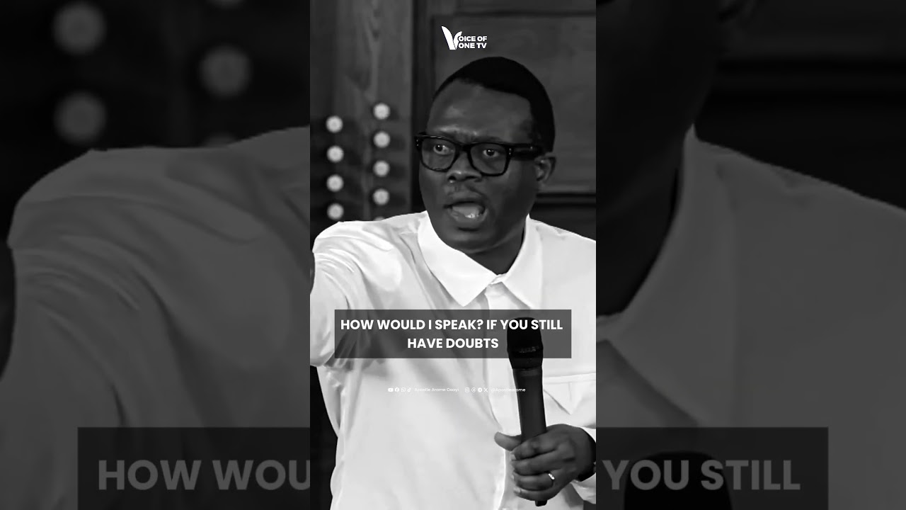 When you meet Jesus, your doubts die! #apostlearomeosayi #draromeosayi #testimony