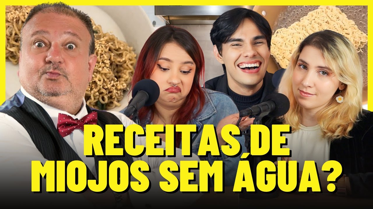 JACQUIN vs TIKTOK: QUAL A MELHOR RECEITA DE MIOJO? 🍜 | FRITAS - Três de Outubro