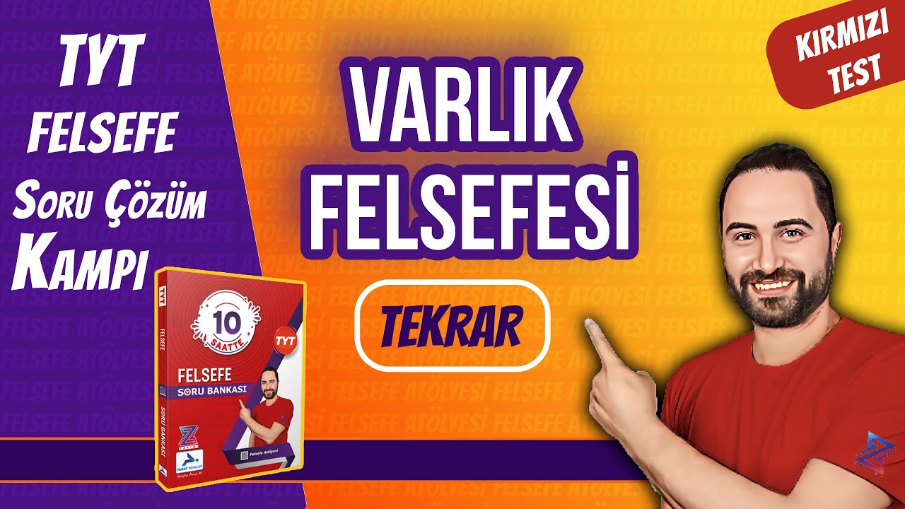 Varlık Felsefesi Soru Çözümü | Simülasyon Testi | TYT 2024 |