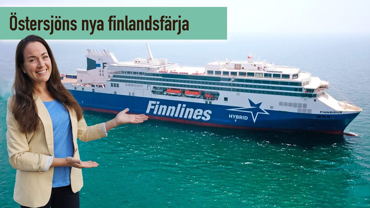 Finnsirius - Vi testar den nya finlandsfärjan