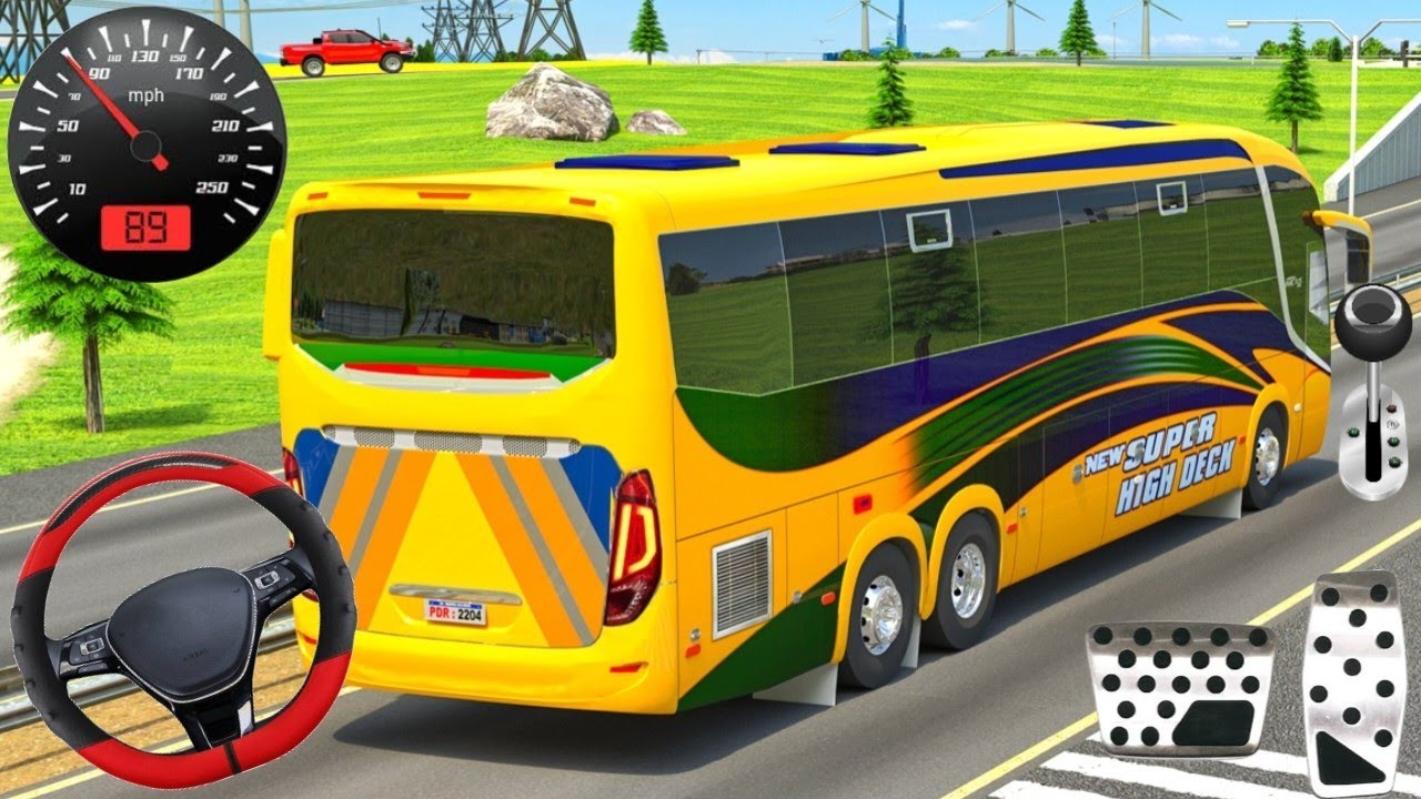 New Bus Simulator 3D 2026 - Bus Driving in City 3D - Bus Game  Android Gameplay