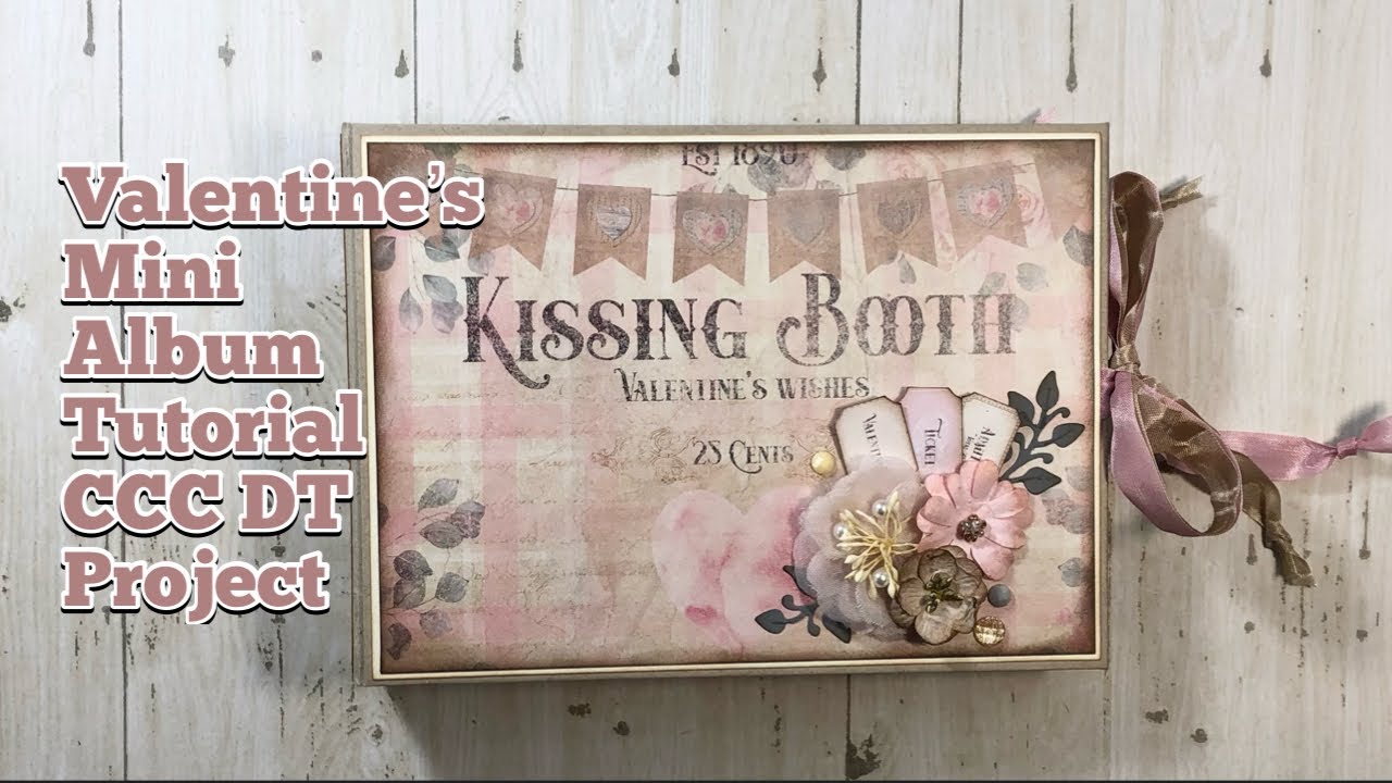 Valentine’s Mini Album Tutorial a @countrycraftcreations ​⁠ DT Project | Love Letters | Feb 2024