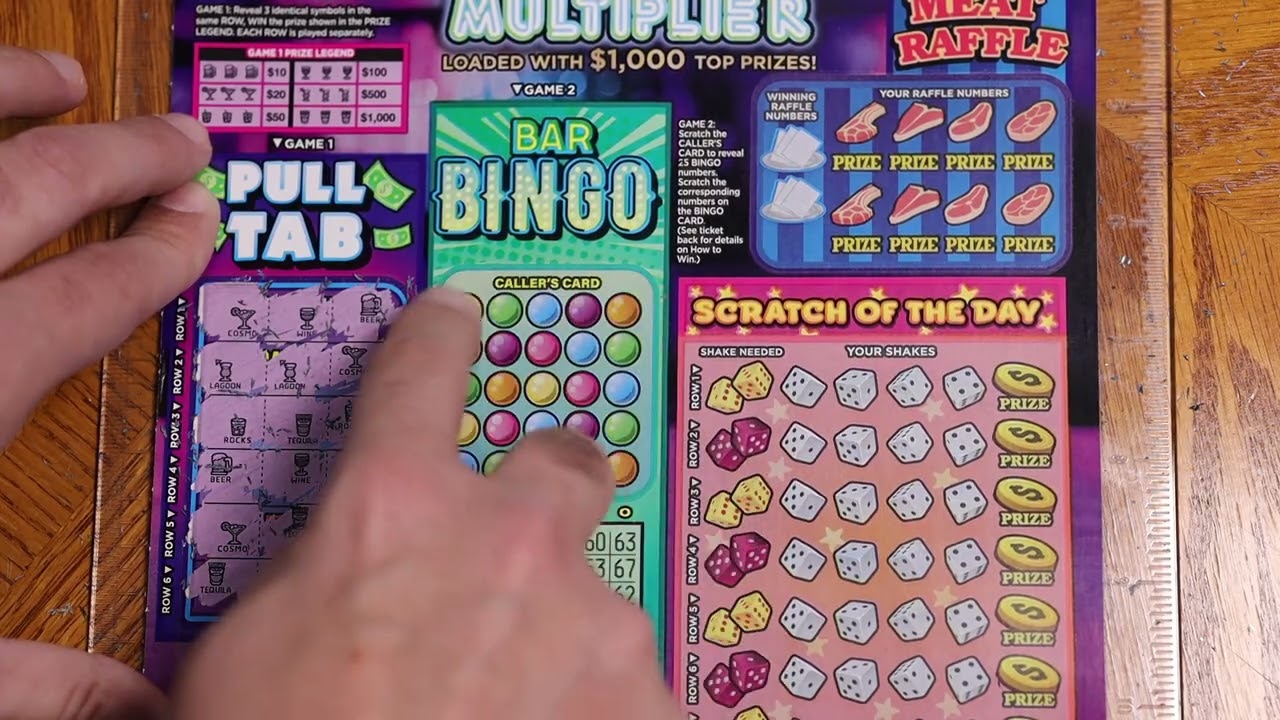 Ticket Tuesday - 1 $10 Cash Bar Multiplier Scratch-Off