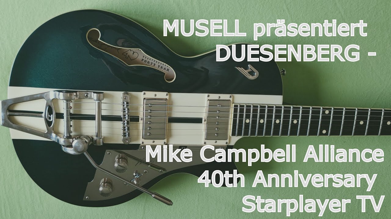 MUSELL präsentiert: Duesenberg Mike Campbell Alliance 40th Anniversary
